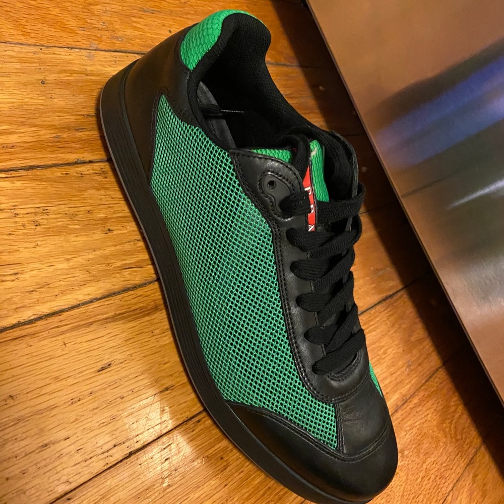 Brand New Prada Shoes-Calzature Uomo Green - Picture 4 of 7